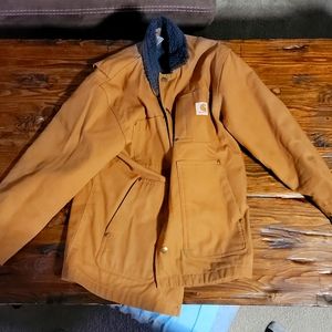 Carhartt flanel lined boys coat